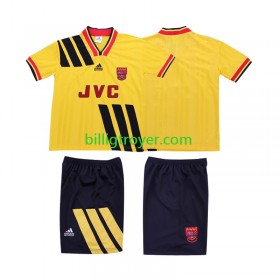 Billige Fotballdrakter Arsenal 1993 Barn Retro Bortedraktsett 1994 Kortermet